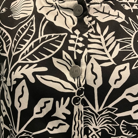 NWT$328 Johnny Was Workshop SMALL Silk Luciana Bomber Jacket - Picture 3 of 11